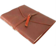 Wrapped Leather Prayer Journals